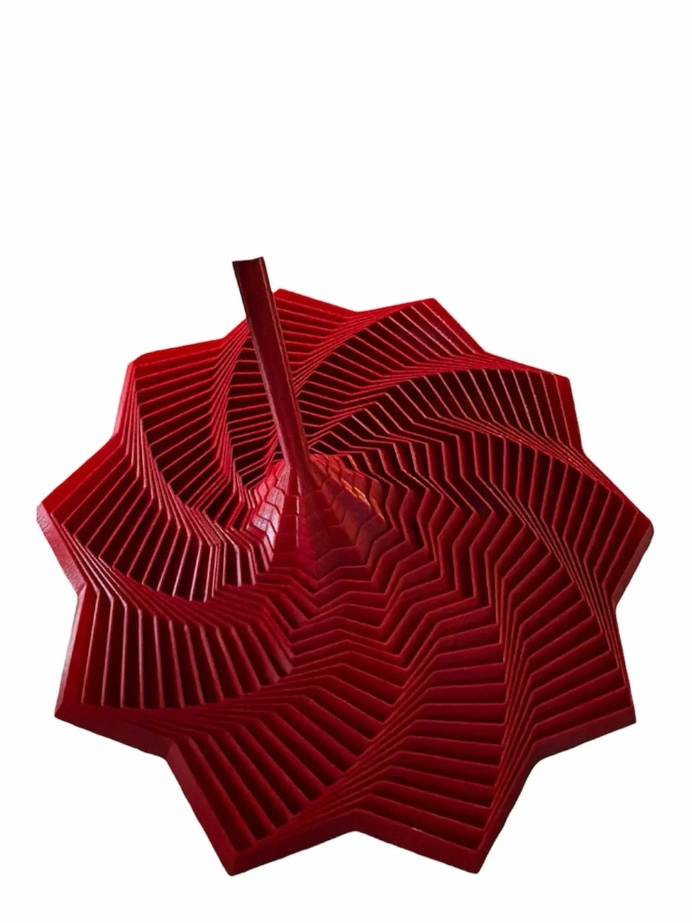 3D Printed Expandable Fidget Star Toy – Fractal Hexagon Sensory Anti-Stress